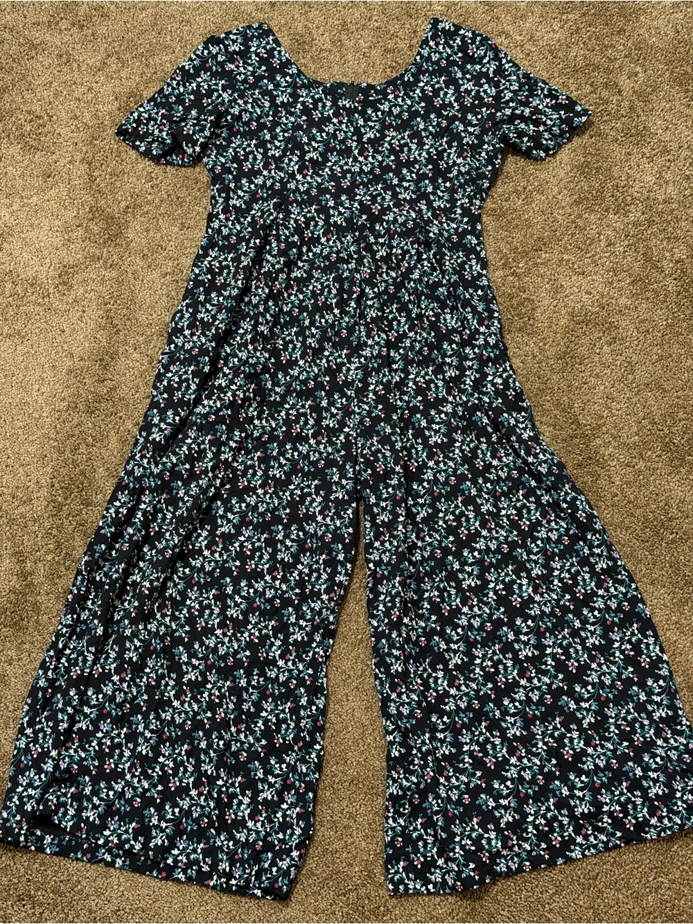 Floral Wide-Leg Jumpsuit